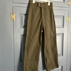 Sezane Green Pants 36